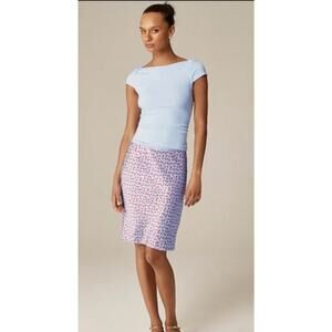 NEW J.Crew Gwen Short Slip Skirt In Summer fields Print Sz. XXSP NWT